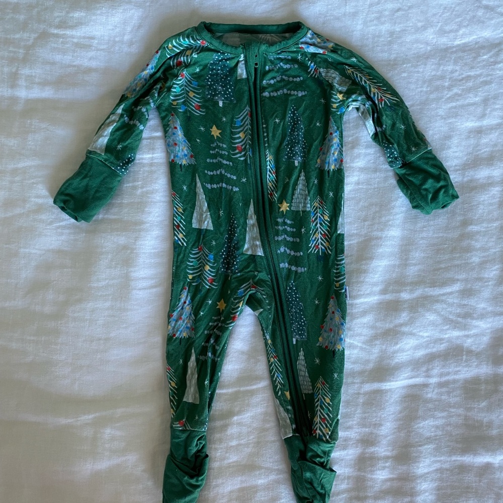 Little Sleepies Christmas Pajamas Newborn